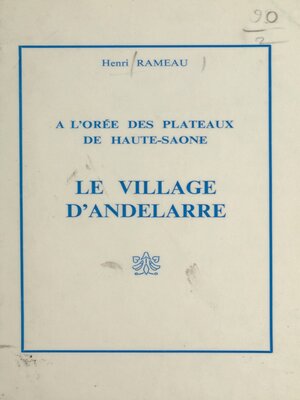cover image of Le village d'Andelarre